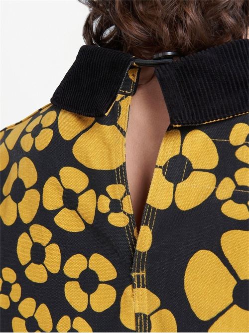 Floral print coat MARNI X CARHARTT | JKMA031290UTX001MFY70